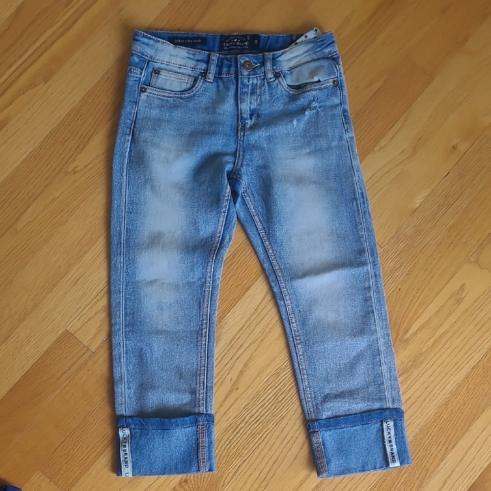 Girls Lucky Blue Denim Jeans